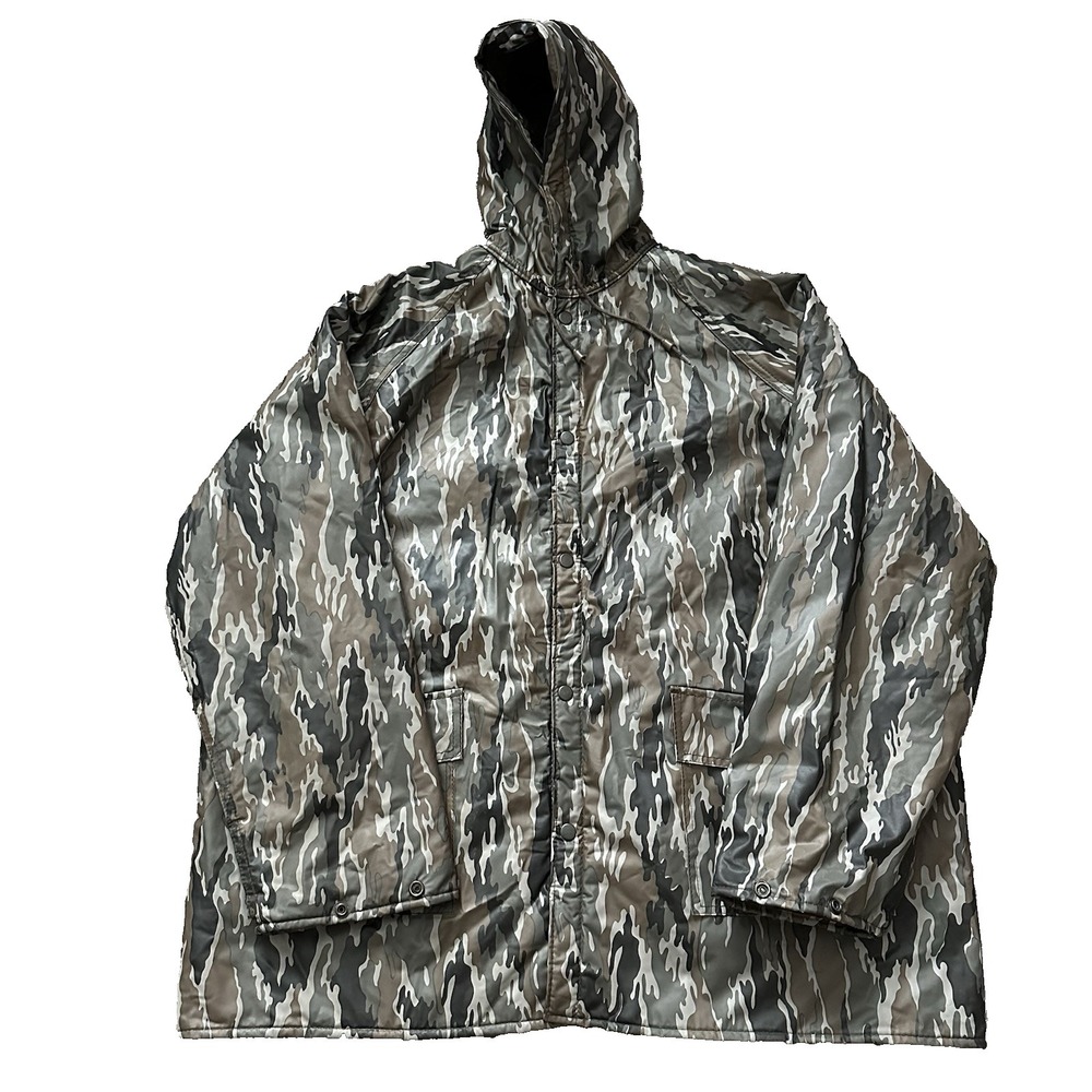 Sportsman's Choice Insulated All Weather Vintage Men's XL Camo Hooded Jacket - Picture 1 of 10